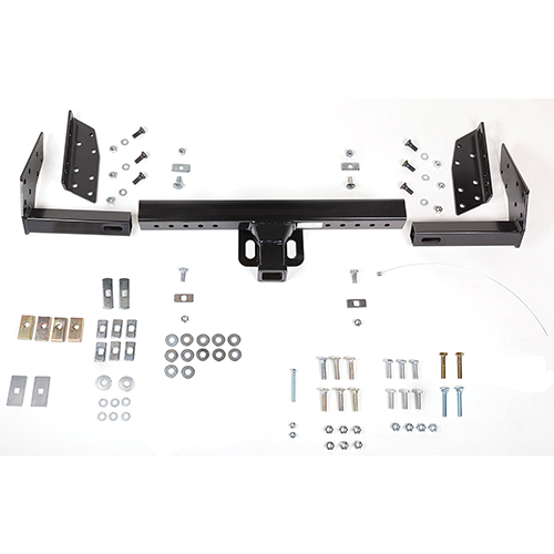 Fits 2002-2007 Jeep Liberty Trailer Hitch Tow PKG w/ 4-Flat Wiring + Starter Kit Ball Mount w/ 2" Drop & 2" Ball By Reese Towpower