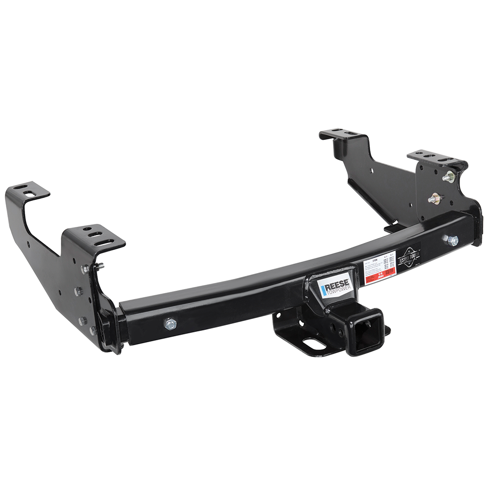 Fits 1992-2000 GMC C/K Series Trailer Hitch Tow PKG w/ Tekonsha Primus IQ Brake Control + 7-Way RV Wiring (For 4 Dr. Crew Cab w/8 ft. Bed Models) By Reese Towpower
