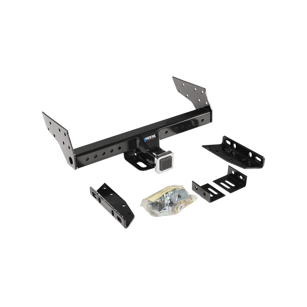 Fits 1998-2004 GMC Sonoma Trailer Hitch Tow PKG w/ Extended 16" Long Ball Mount w/ 4" Drop + Pin/Clip + 2" Ball By Reese Towpower