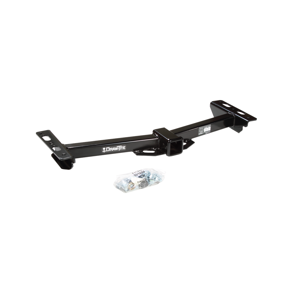 Fits 1988-1999 GMC K1500 Trailer Hitch Tow PKG w/ Starter Kit Ball Mount w/ 2" Drop & 2" Ball + 2-5/16" Ball (For w/Aftermarket Roll Pan Models) By Draw-Tite