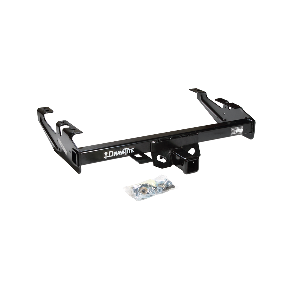 Fits 1988-2000 GMC C3500 Trailer Hitch Tow PKG w/ Ball Mount w/ 4" Drop + 2" Ball + 2-5/16" Ball By Draw-Tite