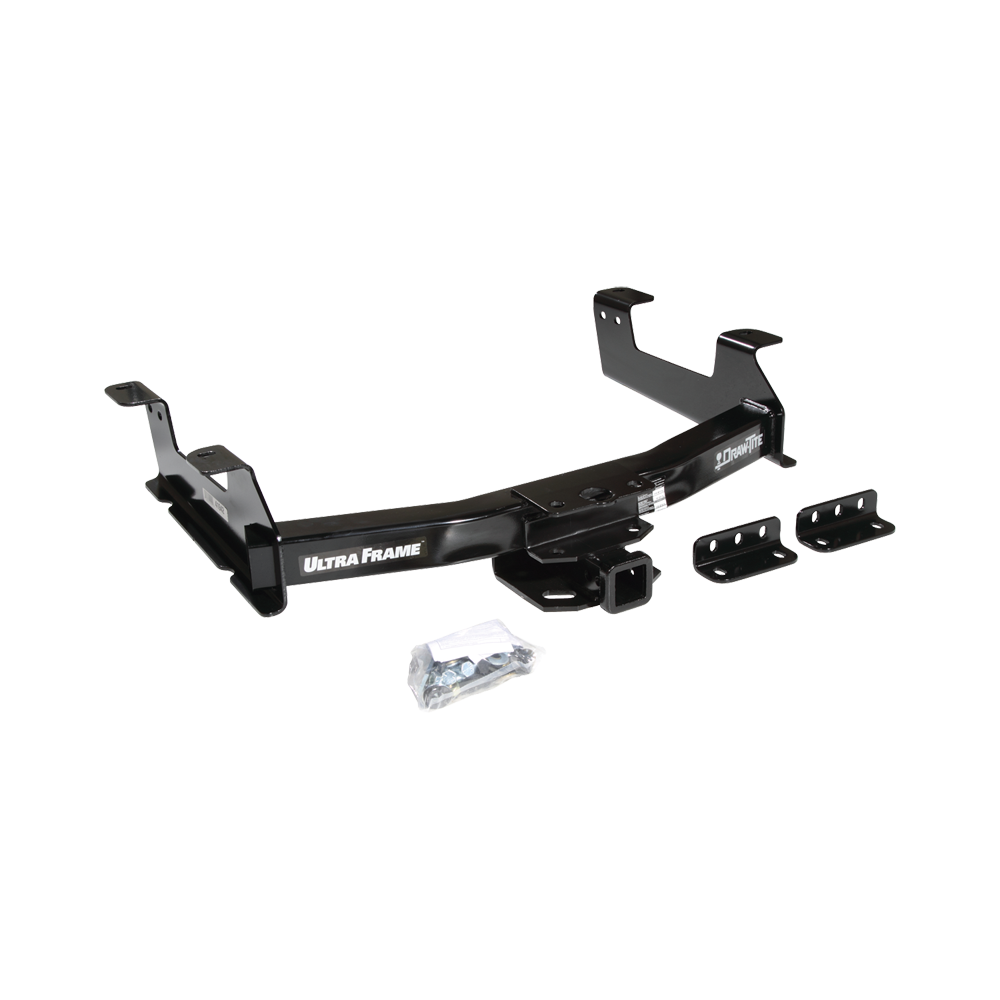 Fits 2011-2014 Chevrolet Silverado 2500 HD Trailer Hitch Tow PKG w/ Triple Ball Ball Mount 1-7/8" & 2" & 2-5/16" Trailer Balls w/ Tow Hook + Pin/Clip By Draw-Tite