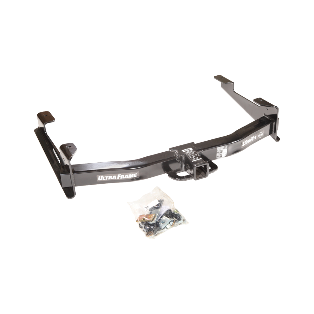 Se adapta al paquete de enganche de remolque Chevrolet Silverado 3500 2001-2002 con soporte de bola doble, bolas de remolque de 2" y 2-5/16" + pasador/clip de Draw-Tite