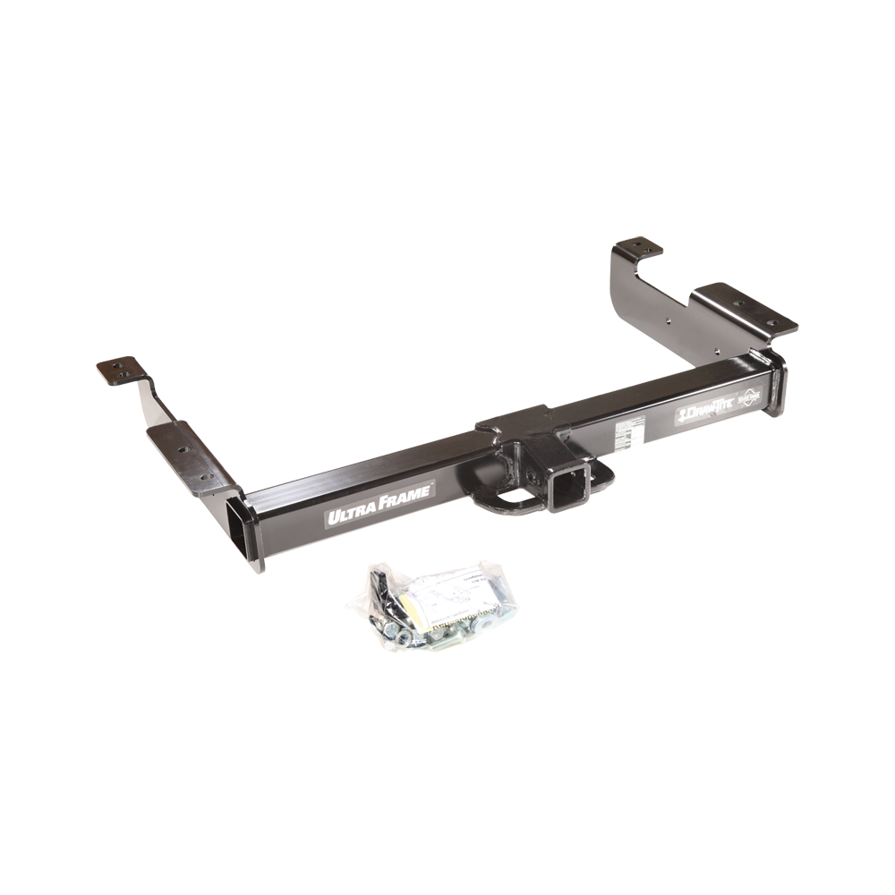 Fits 1996-2014 GMC Savana 1500 Trailer Hitch Tow PKG w/ Ball Mount w/ 4" Drop + Pin/Clip + 2" Ball + 2-5/16" Ball By Draw-Tite