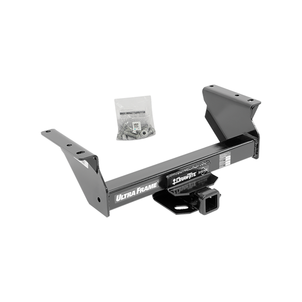 Fits 2013-2018 RAM 5500 Trailer Hitch Tow PKG w/ 17K Trunnion Bar Weight Distribution Hitch + Pin/Clip + 2-5/16" Ball + Tekonsha Prodigy P3 Brake Control + 7-Way RV Wiring (For Cab & Chassis, w/34" Wide Frames Models) By Draw-Tite