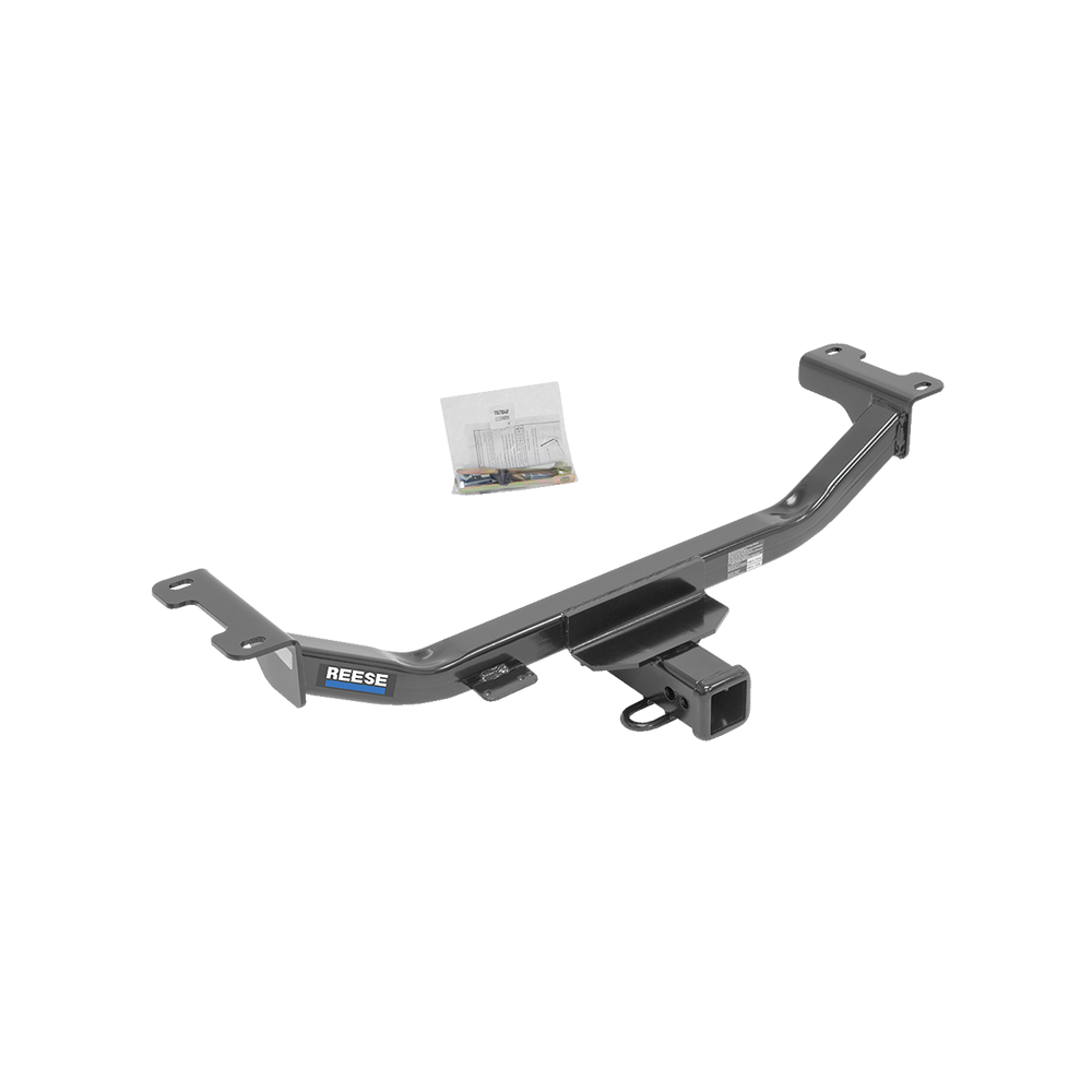 Fits 2010-2012 Acura RDX Trailer Hitch Tow PKG w/ 4-Flat Wiring + Ball Mount w/ 2" Drop + 2-5/16" Ball By Reese Towpower