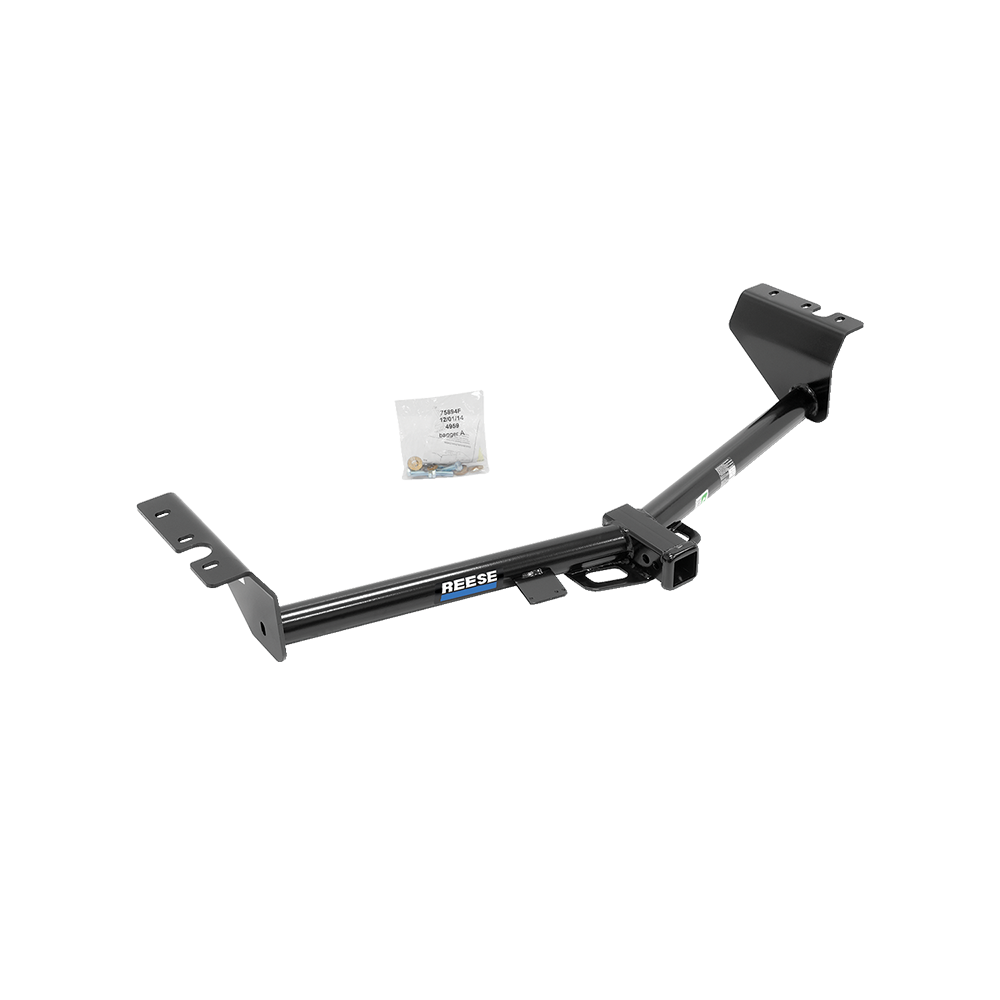 Fits 2015-2021 KIA Sedona Trailer Hitch Tow PKG w/ Extended 16" Long Ball Mount w/ 4" Drop + Pin/Clip + 2" Ball By Reese Towpower