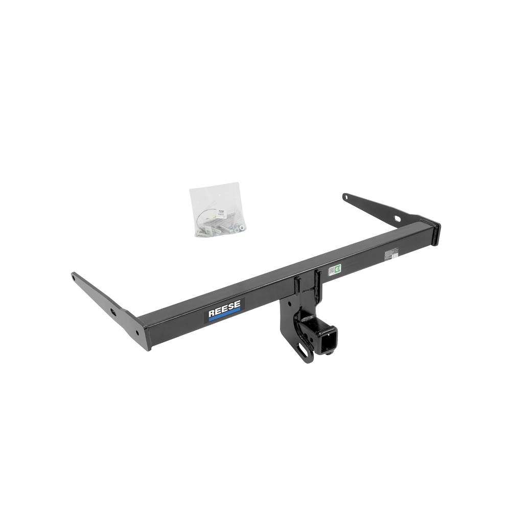 Fits 2013-2018 Audi Q3 Trailer Hitch Tow PKG w/ 4-Flat Wiring + Ball Mount w/ 2" Drop + 2-5/16" Ball By Reese Towpower