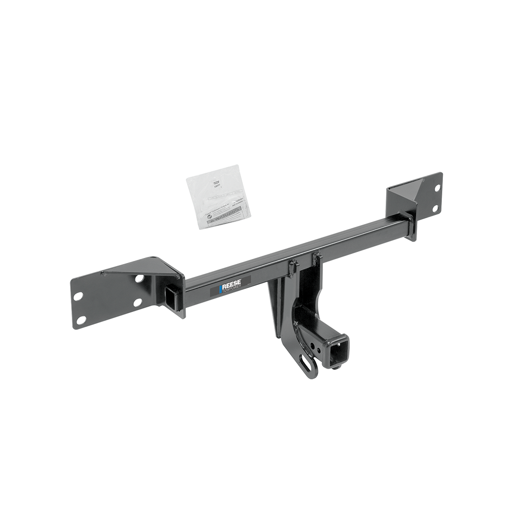 Se adapta al paquete de enganche de remolque Infiniti QX30 2017-2019 con cableado plano de 4 + kit de soporte de bola de inicio con caída de 2" y bola de 2" (excluye: modelos deportivos) de Reese Towpower