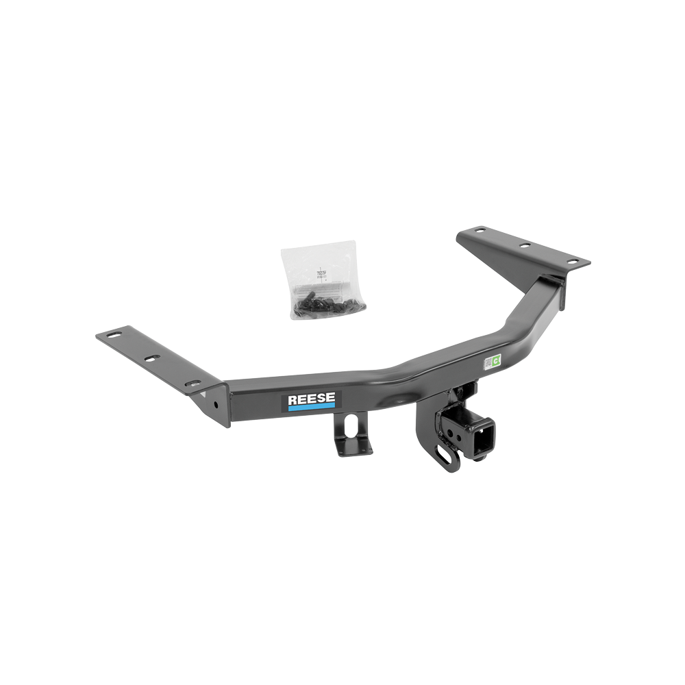 Fits 2014-2020 Acura MDX Trailer Hitch Tow PKG w/ 4-Flat Wiring + Ball Mount w/ 2" Drop + 1-7/8" Ball (Excludes: w/Full Size Spare Tire Models) By Reese Towpower