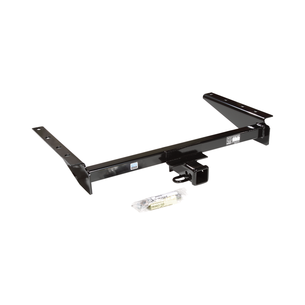 Fits 1994-1998 Jeep Grand Cherokee Trailer Hitch Tow PKG w/ 6K Round Bar Weight Distribution Hitch w/ 2-5/16" Ball + 2" Ball + Pin/Clip + Pro Series Pilot Brake Control + Generic BC Wiring Adapter + 7-Way RV Wiring By Reese Towpower