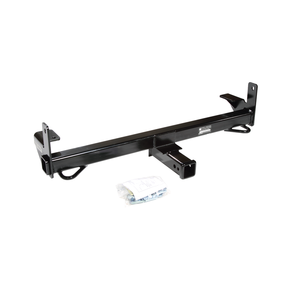 Fits 2003-2009 Dodge Ram 3500 Front Mount Trailer Hitch Tow PKG w/ License Plate Holder + Pin/Clip By Draw-Tite