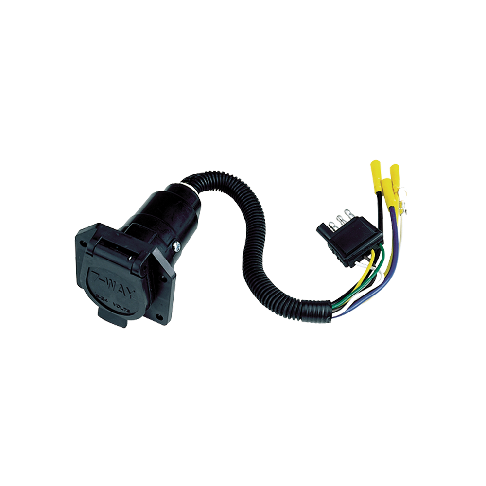 Se adapta al paquete de enganche de remolque Chevrolet Express 3500 2000-2002 con control de freno Tekonsha BRAKE-EVN + adaptador de cableado BC genérico + cableado RV de 7 vías de Reese Towpower