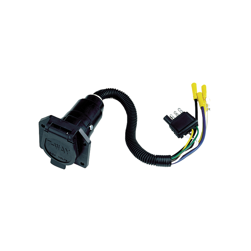 Fits 1987-1990 Plymouth Grand Voyager 7-Way RV Wiring + Pro Series Pilot Brake Control + Generic BC Wiring Adapter By Reese Towpower