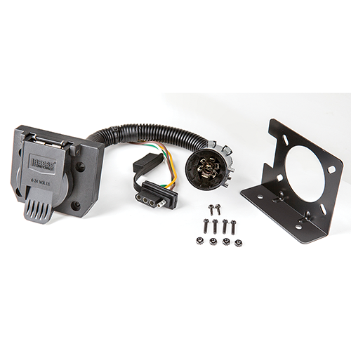 Fits 1999-2002 Chevrolet Silverado 1500 7-Way RV Wiring + Pro Series POD Brake Control + Plug & Play BC Adapter By Reese Towpower