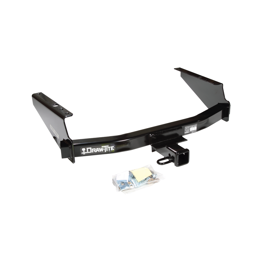 Fits 1997-1999 Ford F-250 Trailer Hitch Tow PKG w/ 8K Round Bar Weight Distribution Hitch w/ 2-5/16" Ball + Pin/Clip + Tekonsha Prodigy P3 Brake Control + Plug & Play BC Adapter + 7-Way RV Wiring (For Styleside Models) By Draw-Tite