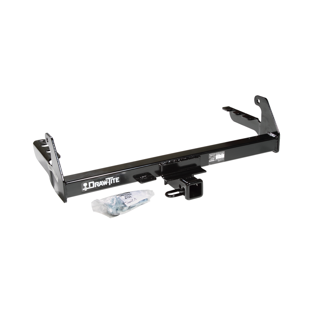 Fits 1987-1994 Dodge Dakota Trailer Hitch Tow PKG w/ 7-Way RV Wiring + 2" & 2-5/16" Ball + Drop Mount By Draw-Tite