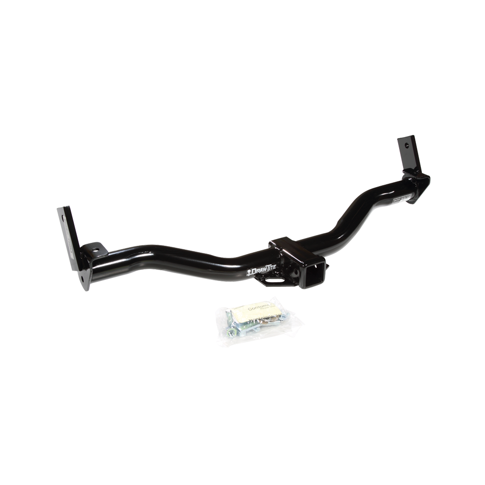 Se adapta al paquete de enganche de remolque Ford Explorer 1995-2001 con cableado de 4 contactos planos cero "sin empalme" + soporte de bola con caída de 4" + bola de 2" + bola de 2-5/16" de Draw-Tite