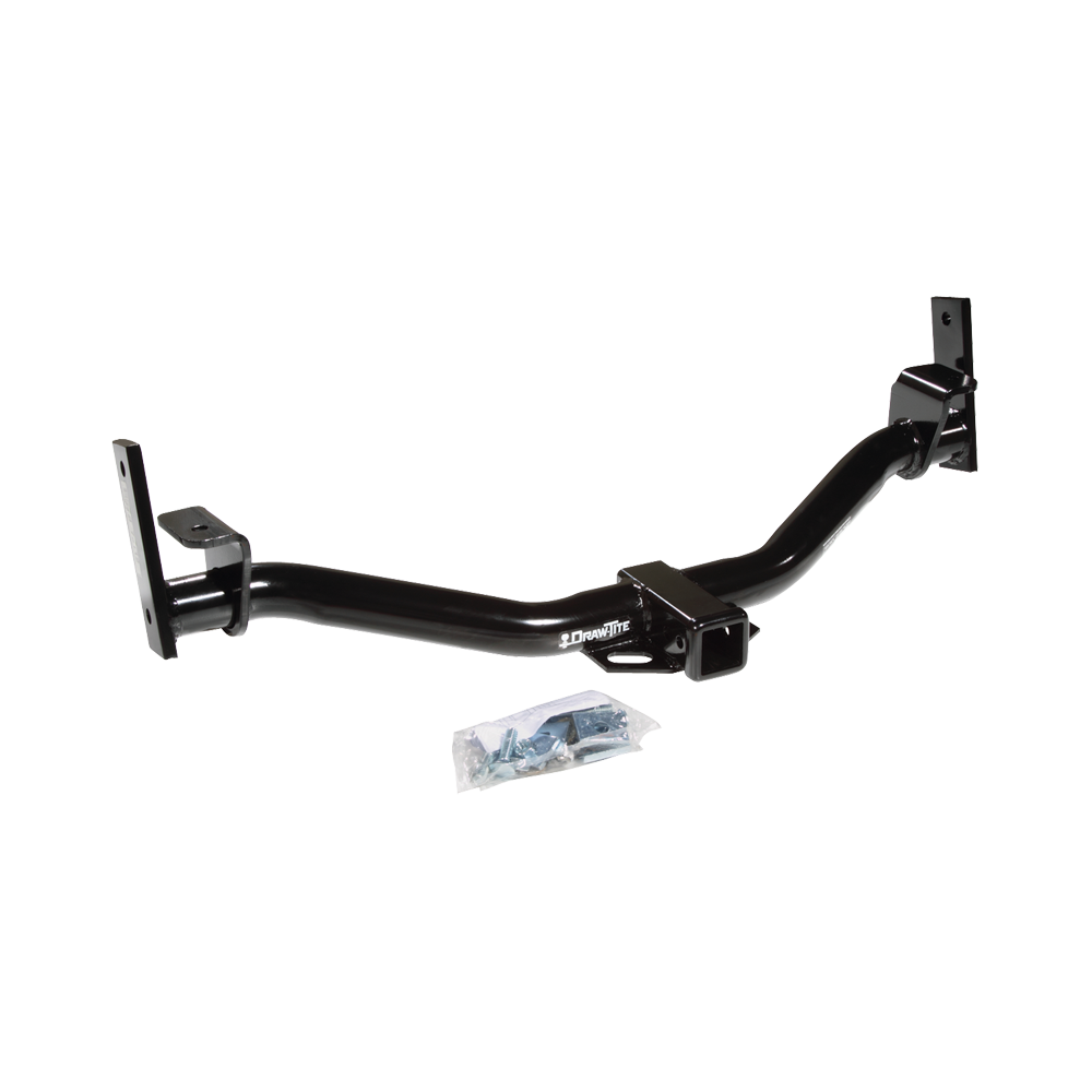 Se adapta al paquete de enganche de remolque Ford Explorer Sport Trac 2001-2005 con arnés de cableado de 4 planos + soporte de bola doble bolas de remolque de 2" y 2-5/16" + pasador/clip + soporte de cableado de Draw-Tite