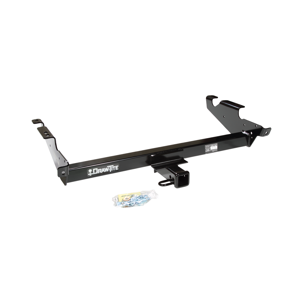 Fits 1978-1995 Chevrolet G10 Trailer Hitch Tow PKG w/ Starter Kit Ball Mount w/ 2" Drop & 2" Ball By Draw-Tite