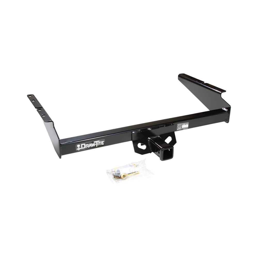 Fits 1990-2005 Chevrolet Astro Trailer Hitch Tow PKG w/ 48" x 20" Cargo Carrier + Hitch Lock (For Extended Body Models) By Draw-Tite