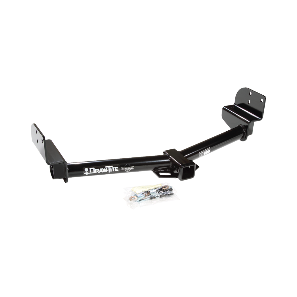 Fits 2003-2005 Lincoln Aviator Trailer Hitch Tow PKG w/ Cargo Carrier + Bi-Fold Ramp + Hitch Lock By Draw-Tite