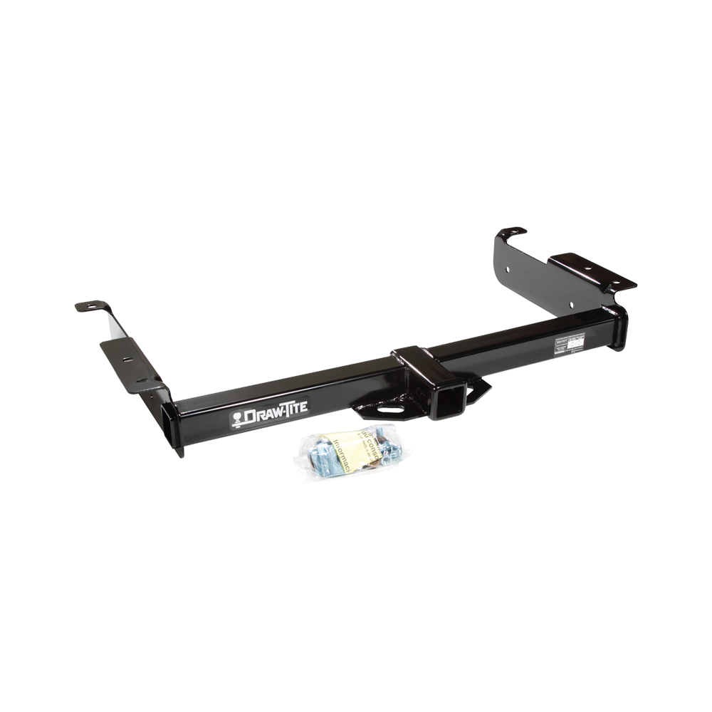 Fits 2003-2014 Chevrolet Express 1500 Trailer Hitch Tow PKG w/ 8K Round Bar Weight Distribution Hitch w/ 2-5/16" Ball + Pin/Clip + Tekonsha Prodigy P2 Brake Control + 7-Way RV Wiring By Draw-Tite