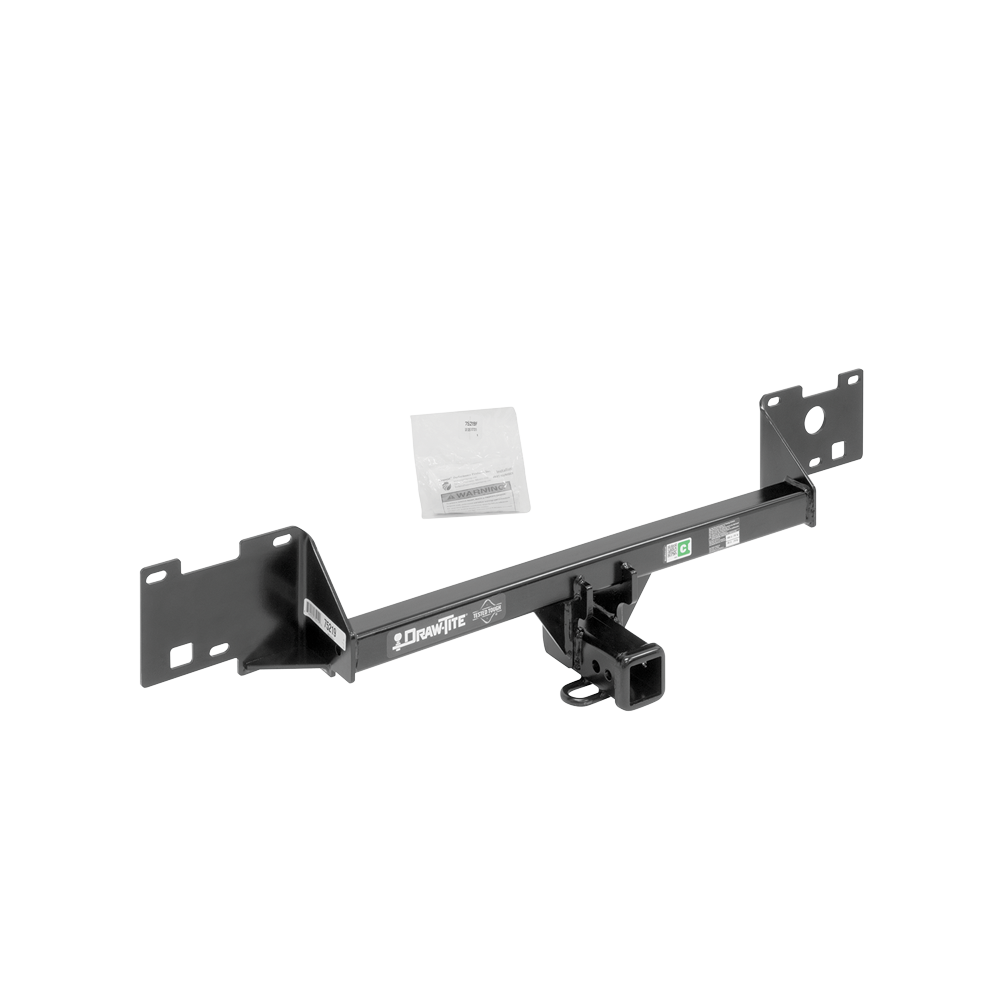 Fits 2015-2023 RAM ProMaster City Trailer Hitch Tow PKG w/ 4-Flat Wiring + Ball Mount w/ 2" Drop + 2-5/16" Ball By Draw-Tite