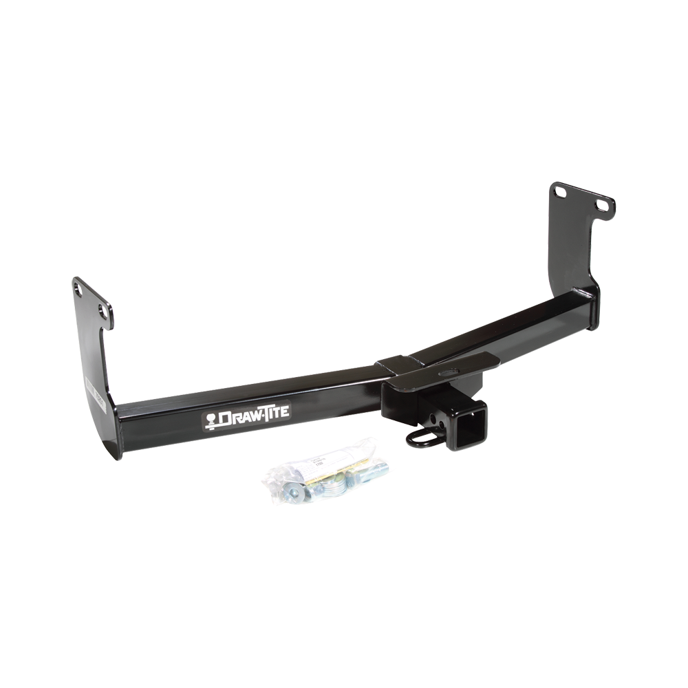 Fits 2011-2011 RAM Dakota Trailer Hitch Tow PKG w/ 4-Flat Wiring + Ball Mount w/ 4" Drop + 2" Ball By Draw-Tite