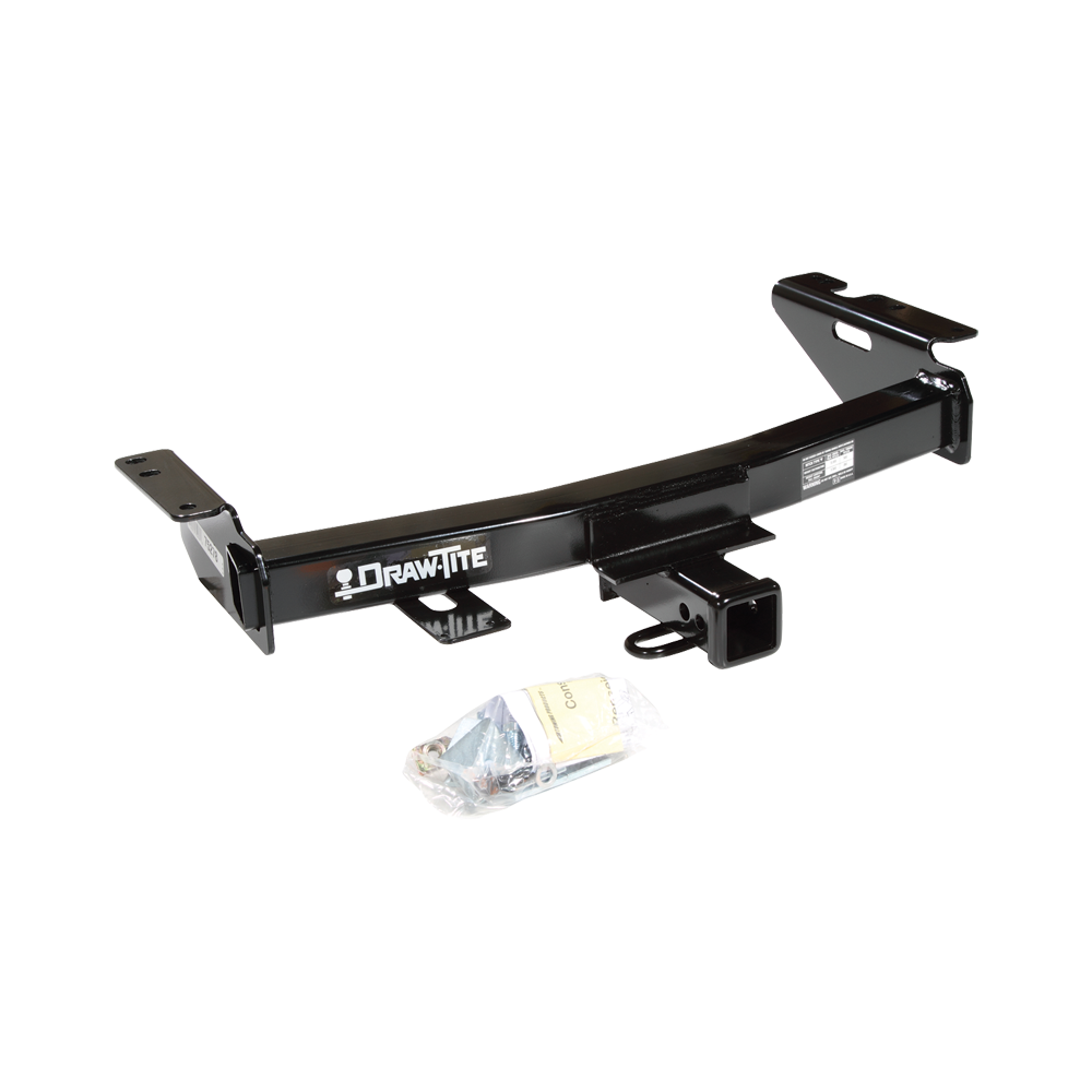 Fits 1997-1998 Pontiac Trans Sport Trailer Hitch Tow PKG w/ Cargo Carrier + Bi-Fold Ramp + Hitch Lock By Draw-Tite