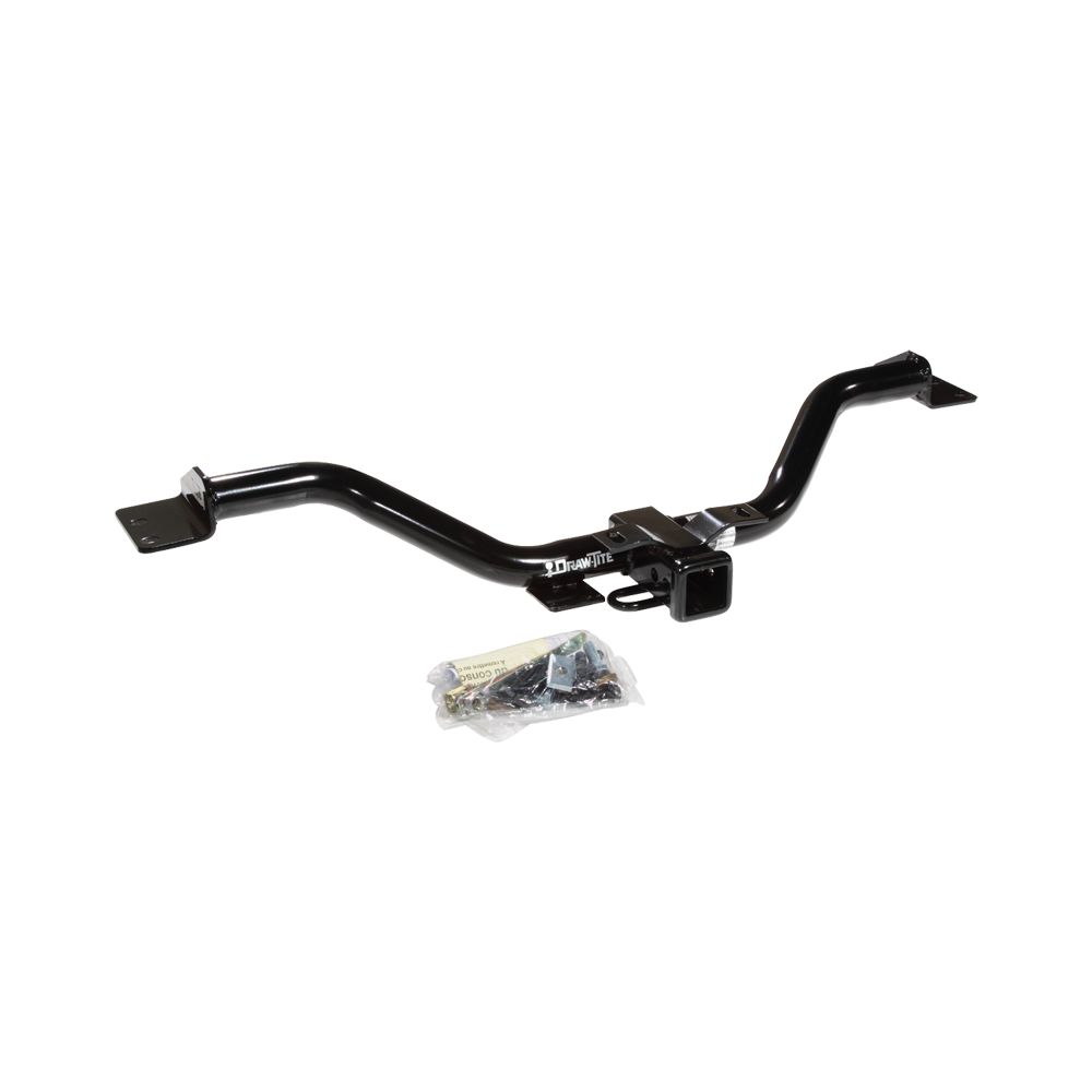 Se adapta al paquete de enganche de remolque Chevrolet Traverse 2013-2017 con cableado plano de 4 + soporte de bola con caída de 4" + bola de 2" + bola de 2-5/16" + soporte de cableado + bloqueo de enganche + cubierta de enganche de Draw-Tite