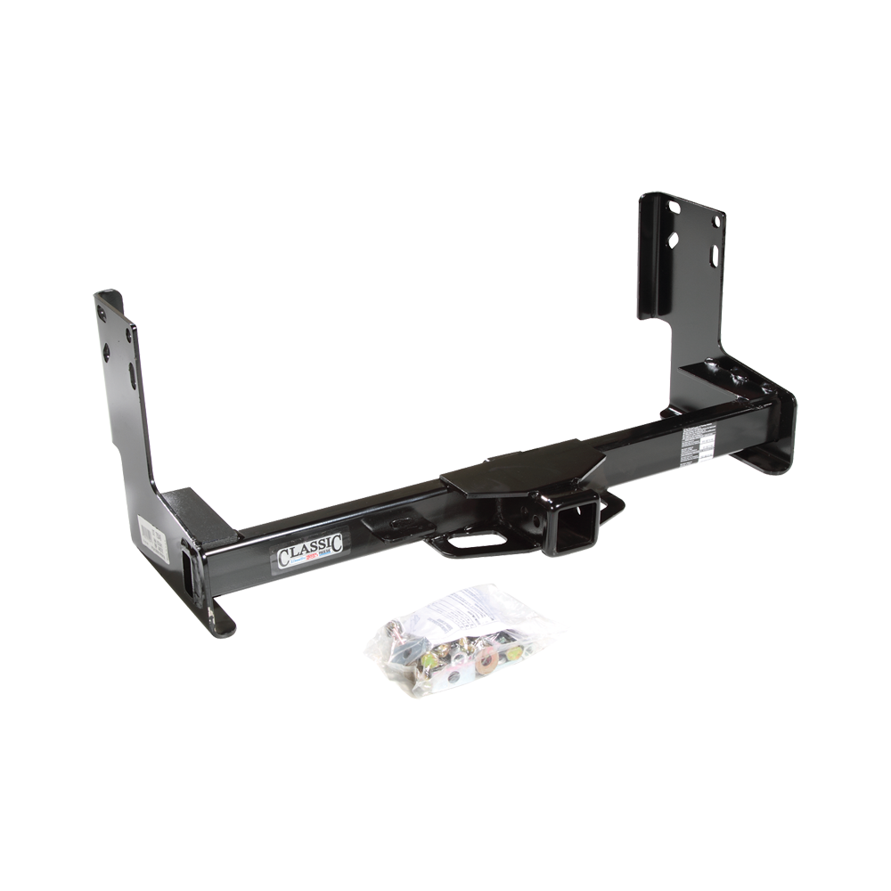 Fits 2019-2021 Freightliner Sprinter 3500 Trailer Hitch Tow PKG w/ 4-Flat Wiring + Ball Mount w/ 4" Drop + 2" Ball + Wiring Bracket + Hitch Cover (Excludes: w/Factory Step Bumper Models) By Draw-Tite