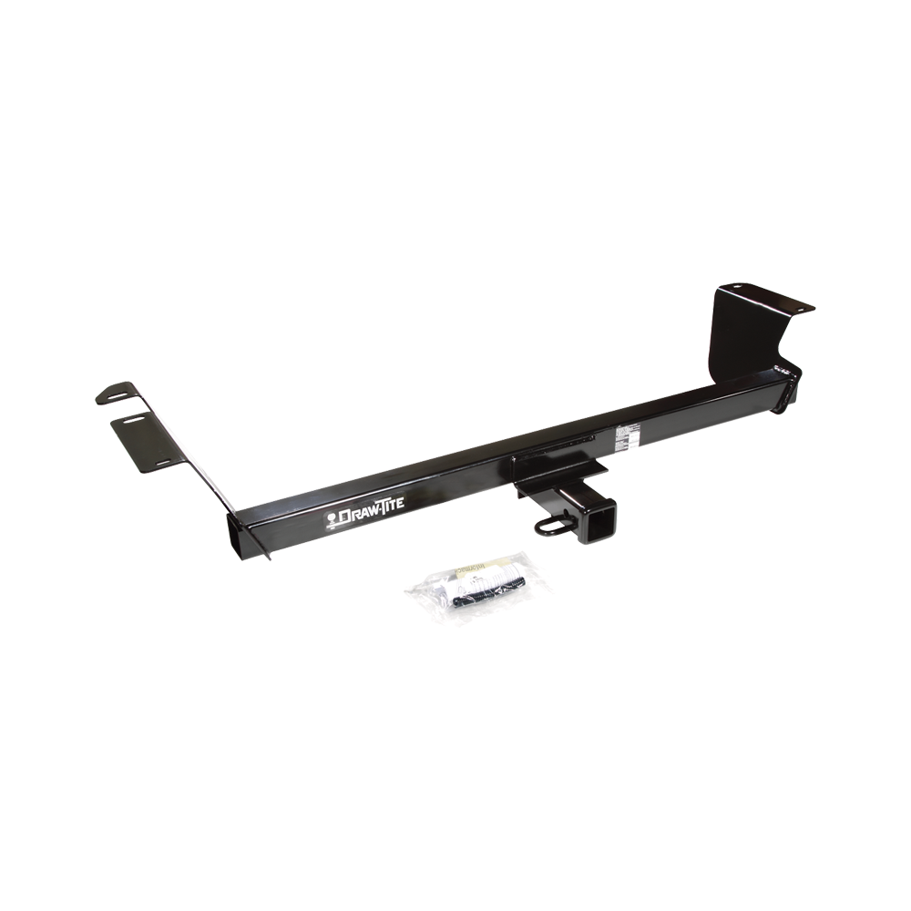 Fits 2008-2020 Dodge Grand Caravan Trailer Hitch Tow PKG w/ Adjustable Drop Rise Ball Mount + Dual Hitch & Copler Locks + Inerchangeable 1-7/8" & 2" & 2-5/16" Balls By Draw-Tite