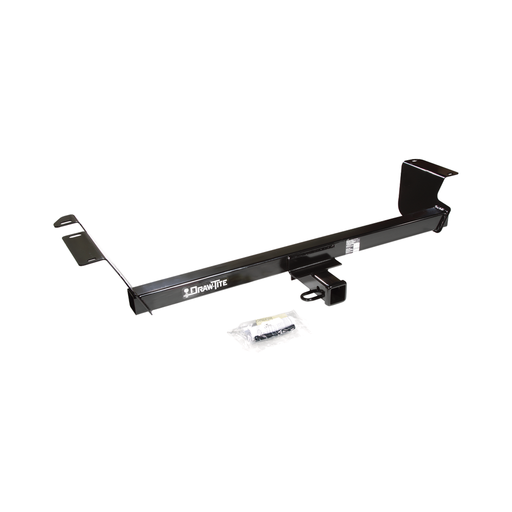 Fits 2008-2010 Chrysler Town & Country Trailer Hitch Tow PKG w/ 4-Flat Wiring + Ball Mount w/ 4" Drop + 2" Ball By Draw-Tite