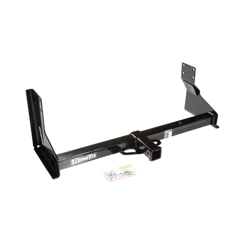 Fits 2022-2023 Mercedes-Benz Sprinter 3500 Trailer Hitch Tow PKG w/ 7-Way RV Wiring + 2" & 2-5/16" Ball + Drop Mount (For w/Factory Step Bumper Excluding Models w/30-3/8” Frame Width Models) By Draw-Tite