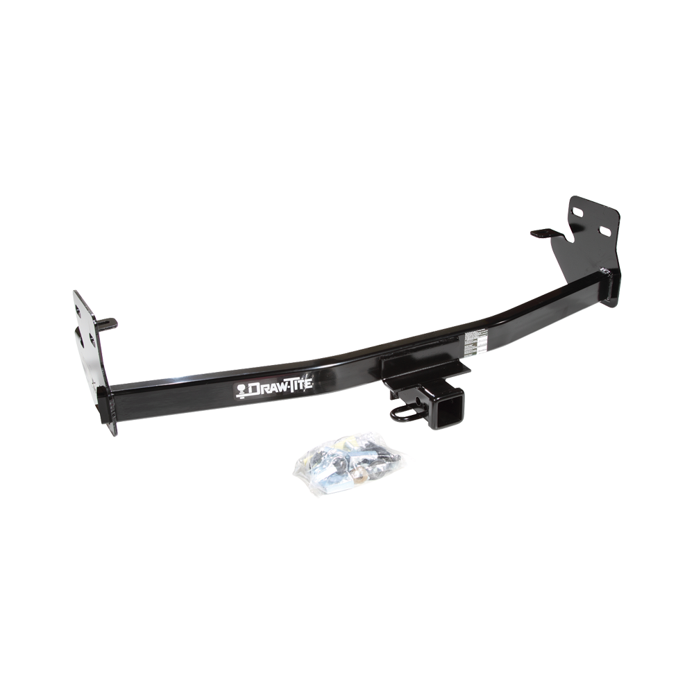 Fits 2006-2006 Isuzu i-350 Trailer Hitch Tow PKG w/ 4-Flat Wiring + Adjustable Drop Rise Ball Mount + Pin/Clip + Inerchangeable 1-7/8" & 2" & 2-5/16" Balls + Wiring Bracket + Hitch Cover By Draw-Tite