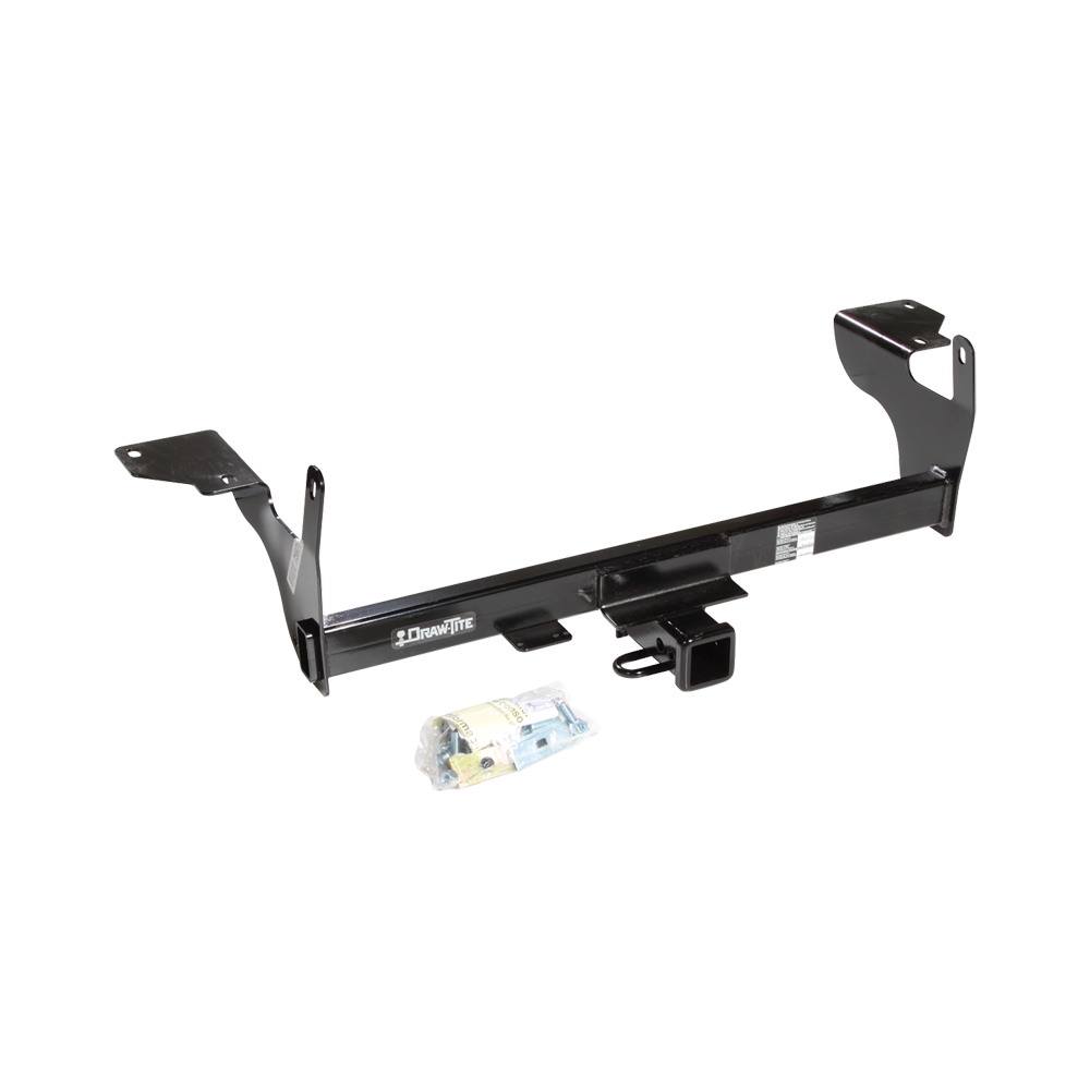 Fits 2010-2017 Volvo XC60 Trailer Hitch Tow PKG w/ 6K Round Bar Weight Distribution Hitch w/ 2-5/16" Ball + Pin/Clip + Tekonsha Prodigy P2 Brake Control + 7-Way RV Wiring By Draw-Tite