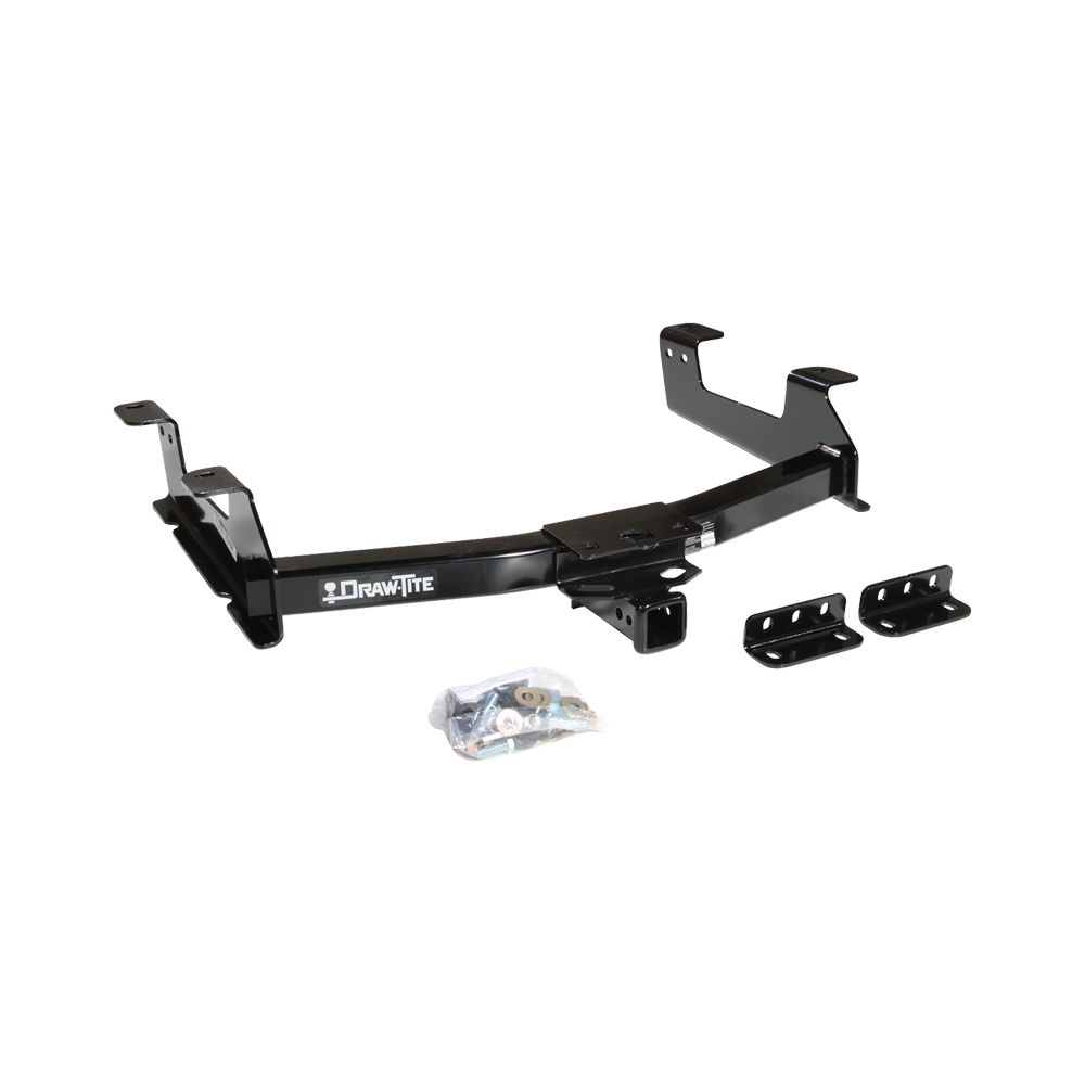 Se adapta al paquete de enganche de remolque Chevrolet Silverado 3500 HD 2011-2014 con soporte para 4 bicicletas + bloqueo de enganche de Draw-Tite