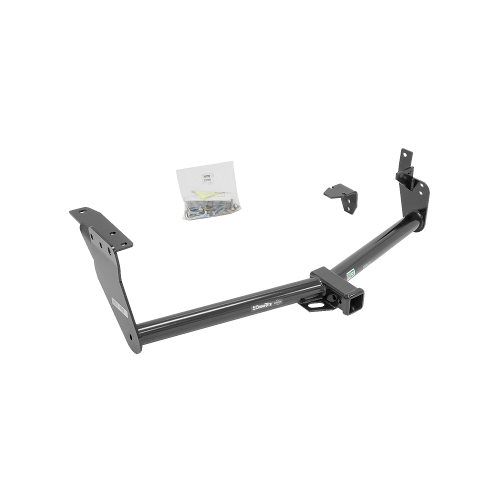 Fits 2013-2013 Infiniti FX37 Trailer Hitch Tow PKG w/ 4-Flat Wiring + Ball Mount w/ 2" Drop + 2-5/16" Ball + Wiring Bracket + Hitch Lock + Hitch Cover By Draw-Tite