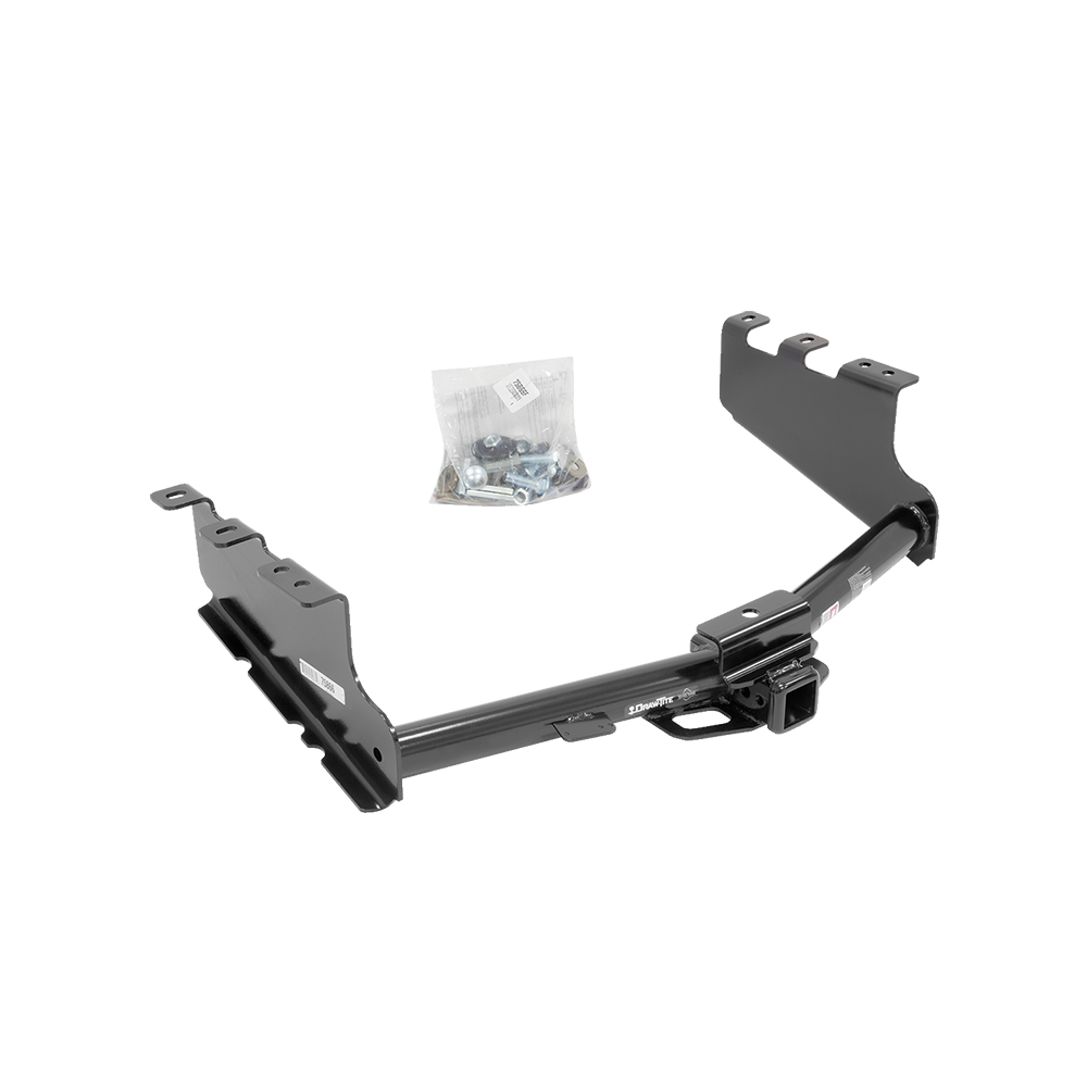 Fits 2019-2019 GMC Sierra 1500 LD (Old Body) Trailer Hitch Tow PKG w/ 4-Flat Wiring + Ball Mount w/ 4" Drop + 2" Ball + 2-5/16" Ball + Wiring Bracket + Hitch Cover + Dual Hitch & Coupler Locks + Wiring Tester + Ball Lube + Electric Grease + Ball Wren