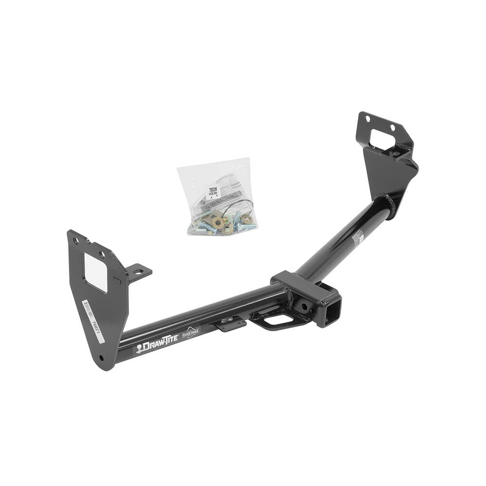 Fits 2015-2023 Jeep Renegade Trailer Hitch Tow PKG w/ Ball Mount w/ 4" Drop + 2" Ball By Draw-Tite