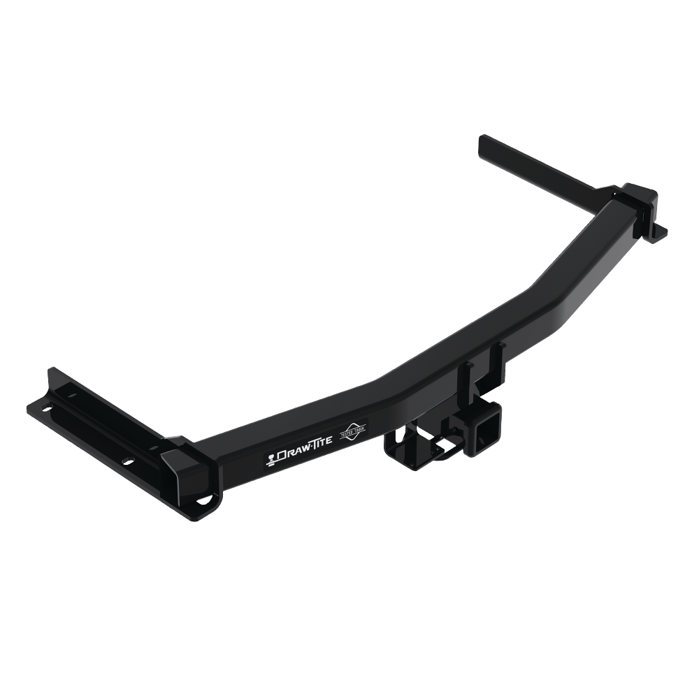 Fits 2020-2023 Cadillac XT6 Trailer Hitch Tow PKG w/ Extended 16" Long Ball Mount w/ 4" Drop + Pin/Clip + 2" Ball By Draw-Tite