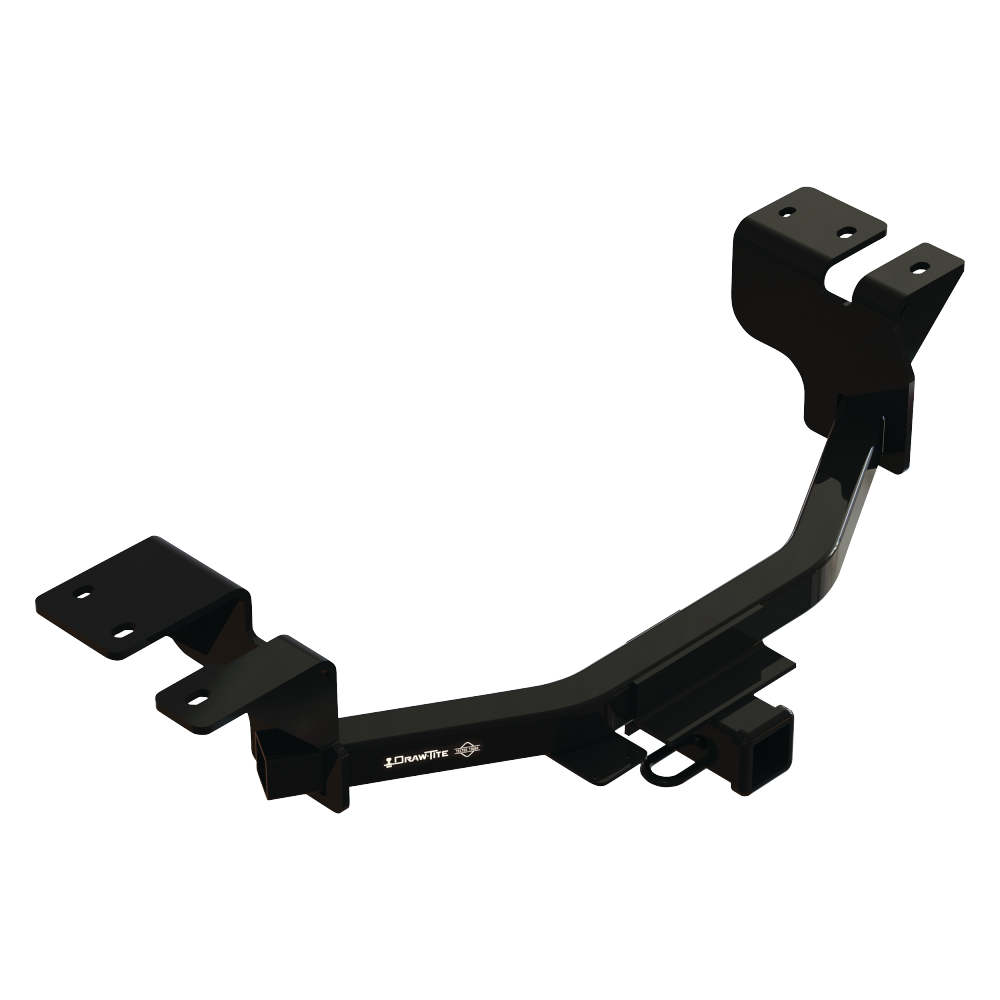 Se adapta al paquete de enganche de remolque Ford Maverick 2022-2023 con arnés de cableado de 4 planos + soporte de bola doble bolas de remolque de 2" y 2-5/16" + pasador/clip + soporte de cableado de Draw-Tite