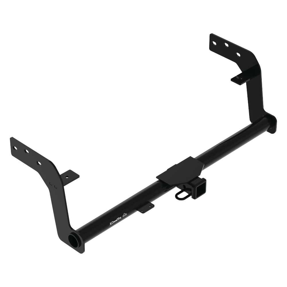 Fits 2022-2023 Genesis GV70 Trailer Hitch Tow PKG w/ Extended 16" Long Ball Mount w/ 4" Drop + Pin/Clip + 2" Ball By Draw-Tite