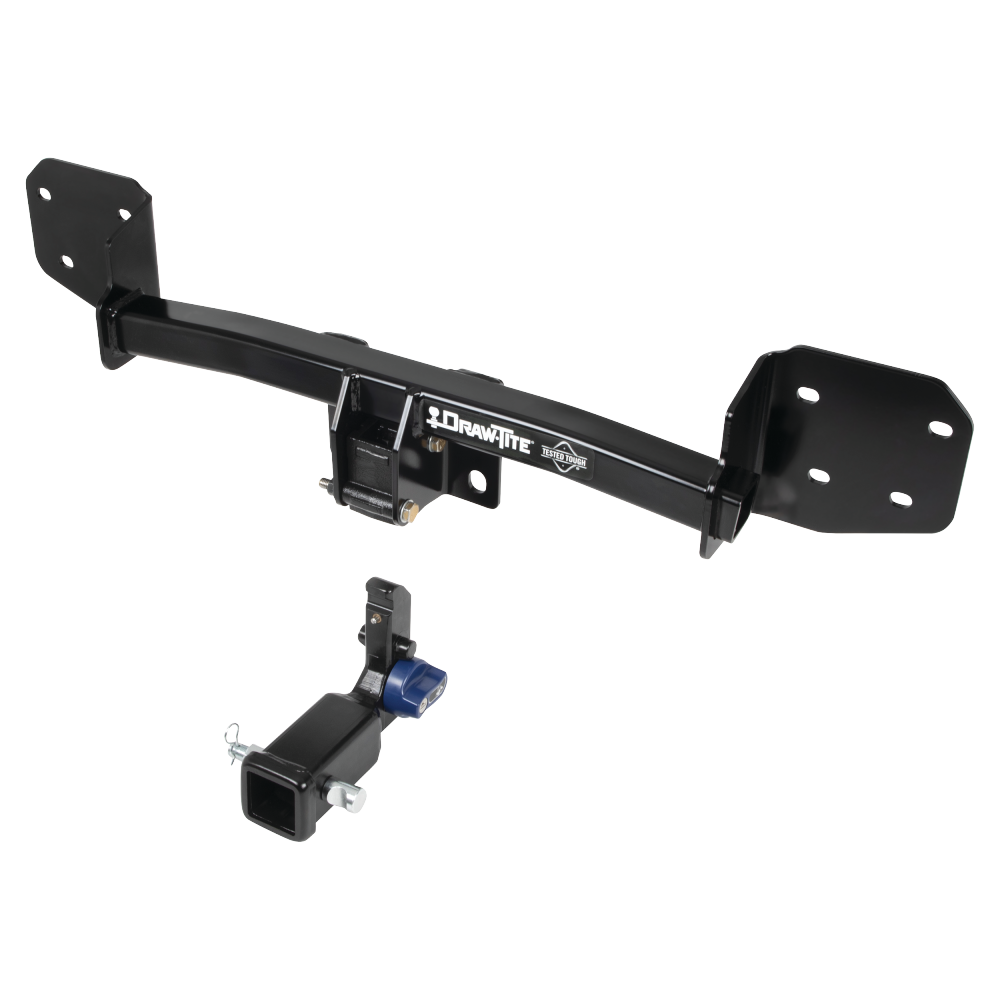 Se adapta al paquete de enganche de remolque Subaru Outback 2010-2019 con soporte de bola de elevación ajustable + enganche doble y cerraduras Copler + bolas intercambiables de 1-7/8", 2" y 2-5/16" (para Wagon, excepto modelos deportivos) Por Draw-Tite