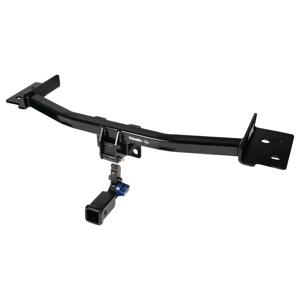 Fits 2020-2023 Lincoln Aviator Trailer Hitch Tow PKG w/ Cargo Carrier + Bi-Fold Ramp + Hitch Lock By Draw-Tite