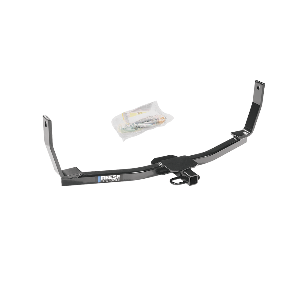 Fits 2010-2010 Hyundai Sonata Trailer Hitch Tow PKG w/ 4-Flat Wiring Harness + Hitch Cover + Hitch Lock By Reese Towpower