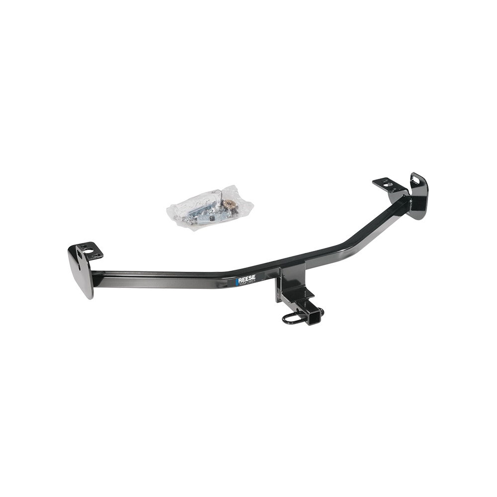 Se adapta al paquete de remolque con enganche para remolque Ford Focus 2012-2014 con arnés de cableado de 4 planos + barra de tracción + bola de 1-7/8" + cubierta de enganche (para modelos Hatchback, excepto ST con escape central) de Reese Towpower