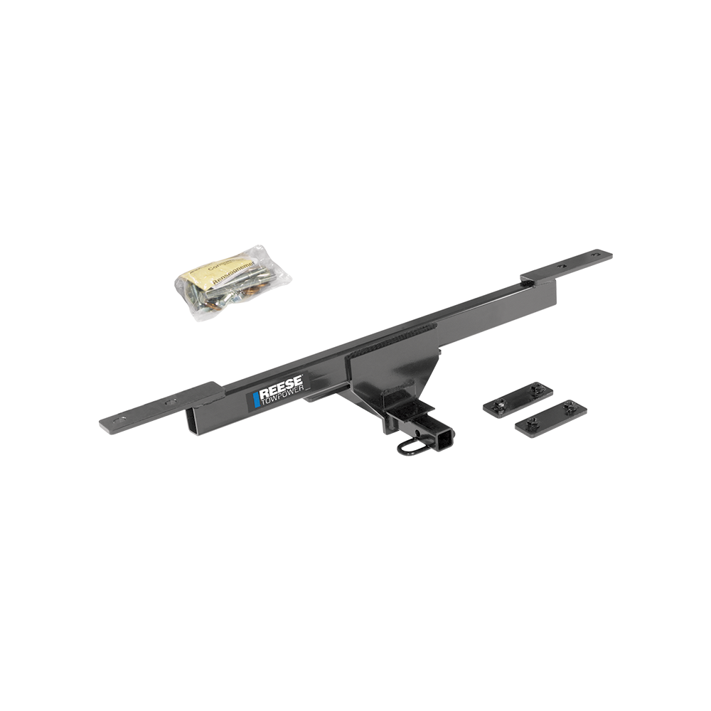 Se adapta al paquete de enganche de remolque Volkswagen Passat 2012-2019 con arnés de cableado plano de 4 + barra de tracción + bolas intercambiables de 1-7/8" y 2" + cubierta de enganche (para modelos sedán) de Reese Towpower