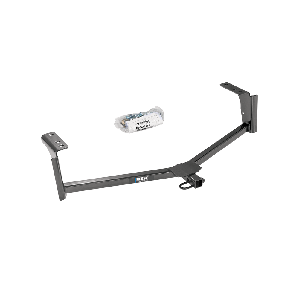 Fits 2013-2020 Lincoln MKZ Trailer Hitch Tow PKG w/ 4-Flat Wiring Harness + Draw-Bar + 2" Ball + Dual Hitch & Coupler Locks (Excludes: 3.0 Liter Engine Models) By Reese Towpower